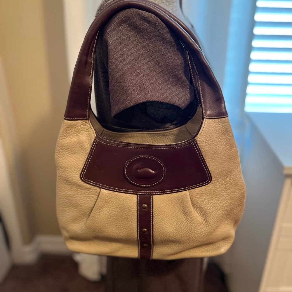 Dooney & Bourke All Weather Leather Double Strap Purse/Bag.